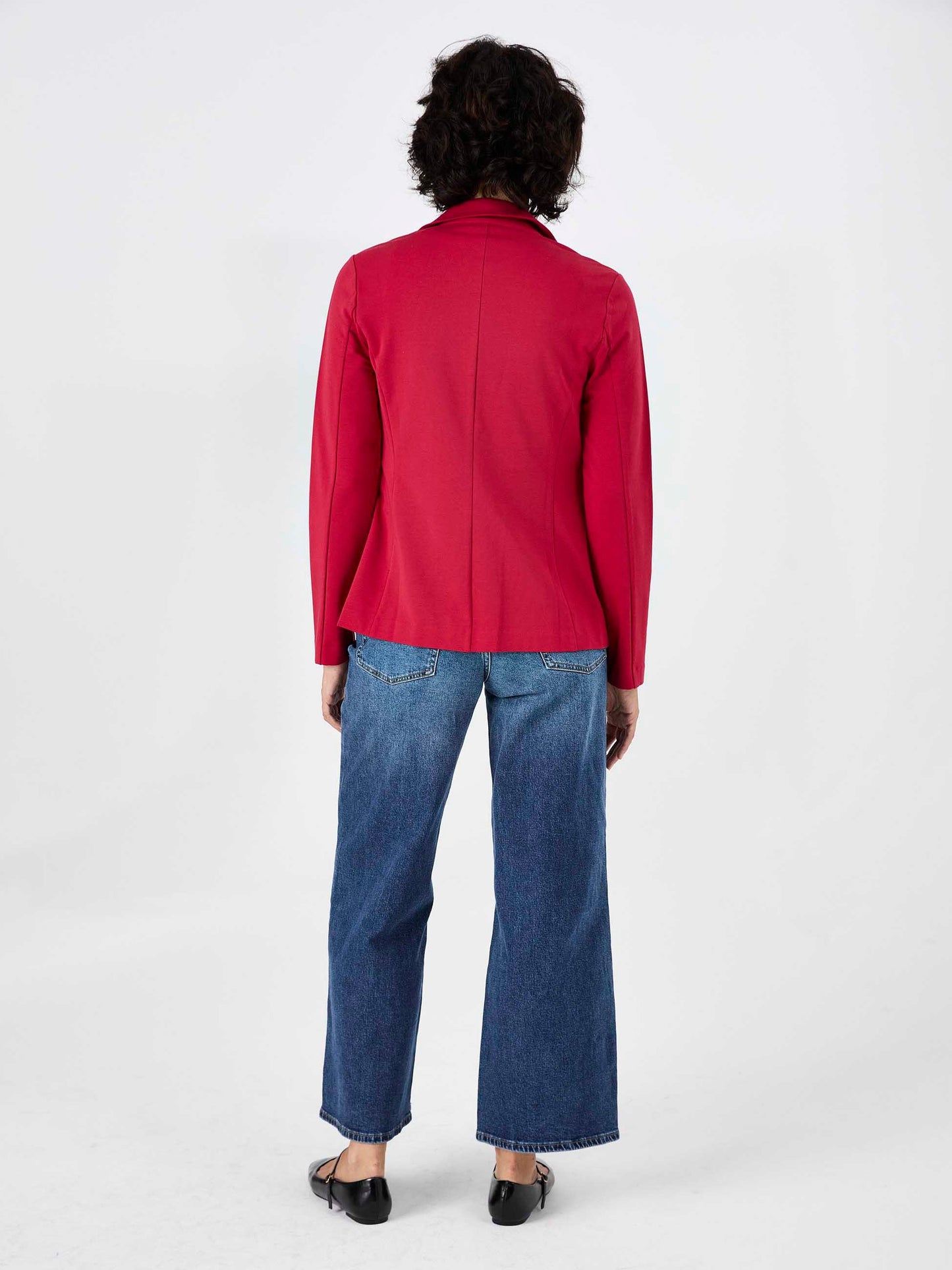 The Classic Jacket - Cherry