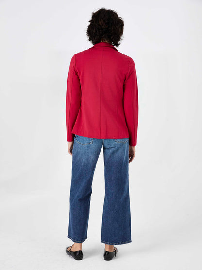 The Classic Jacket - Cherry