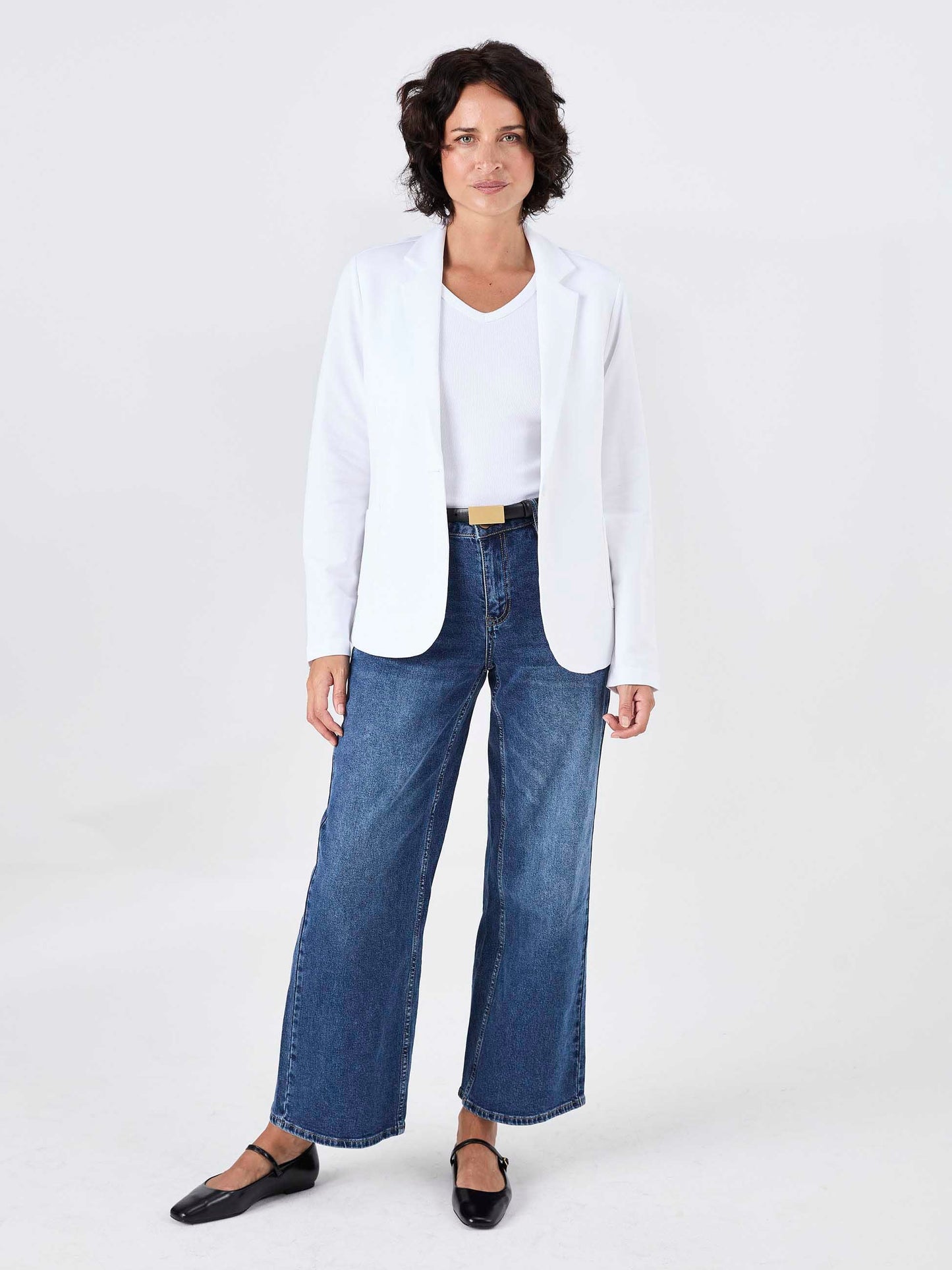 The Classic Jacket - White