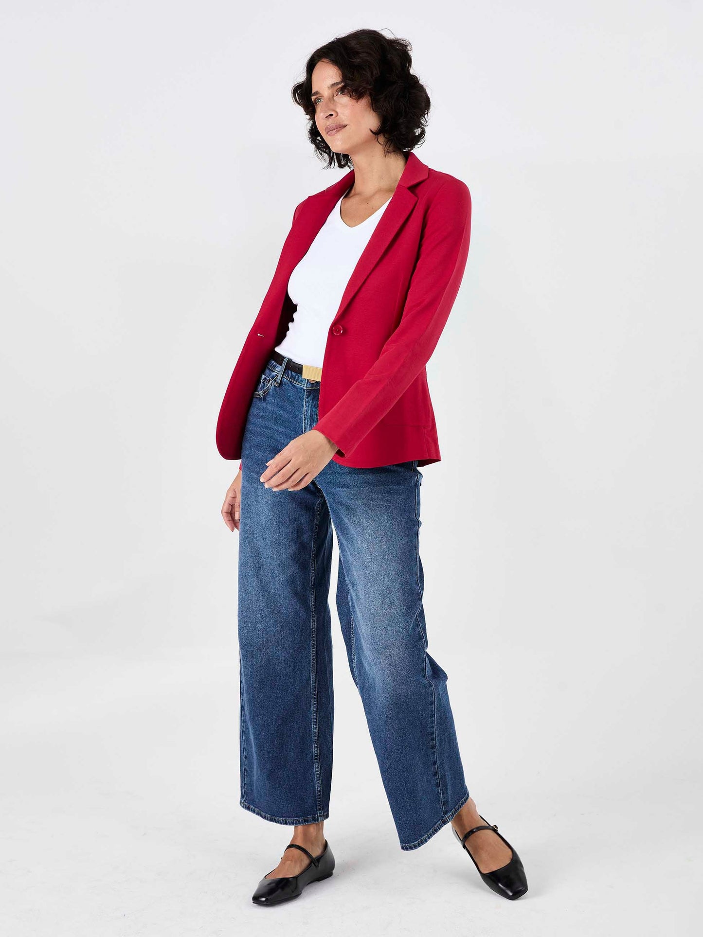 The Classic Jacket - Cherry