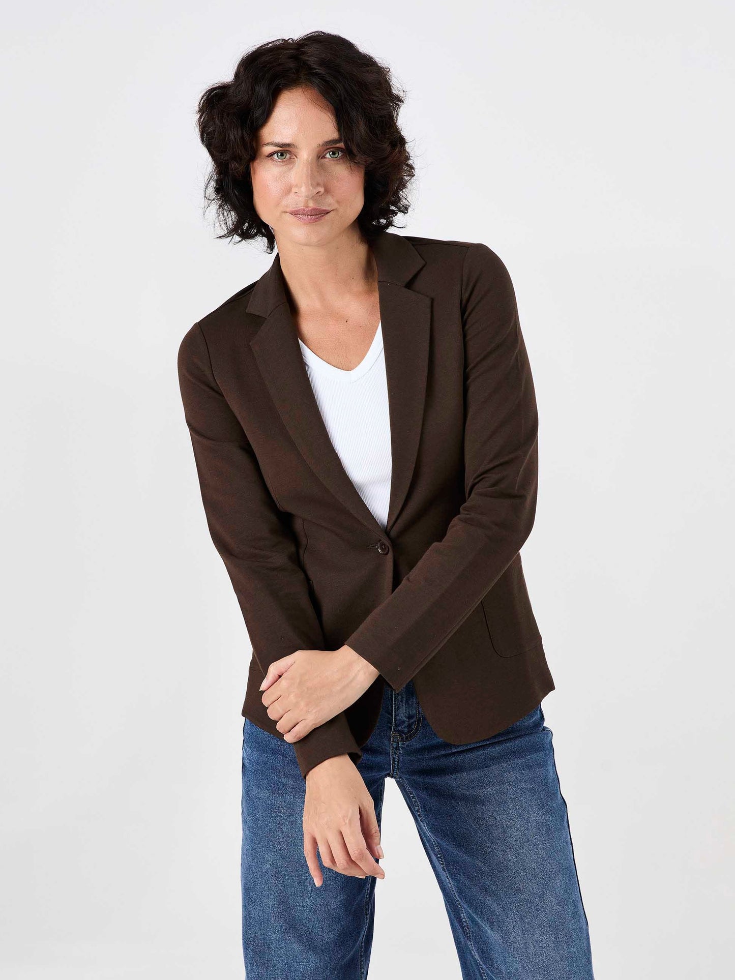 The Classic Jacket - Coffee Bean