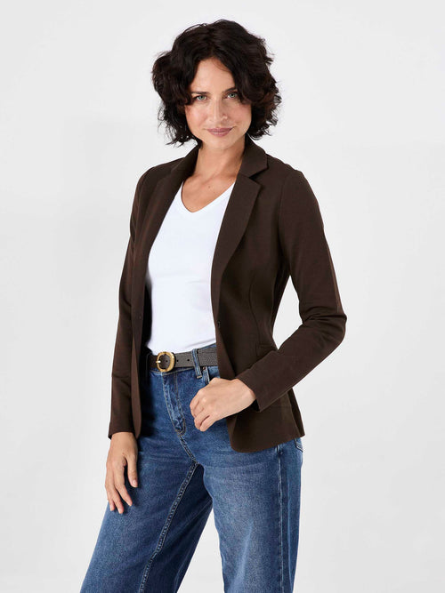 The Classic Jacket - Coffee Bean