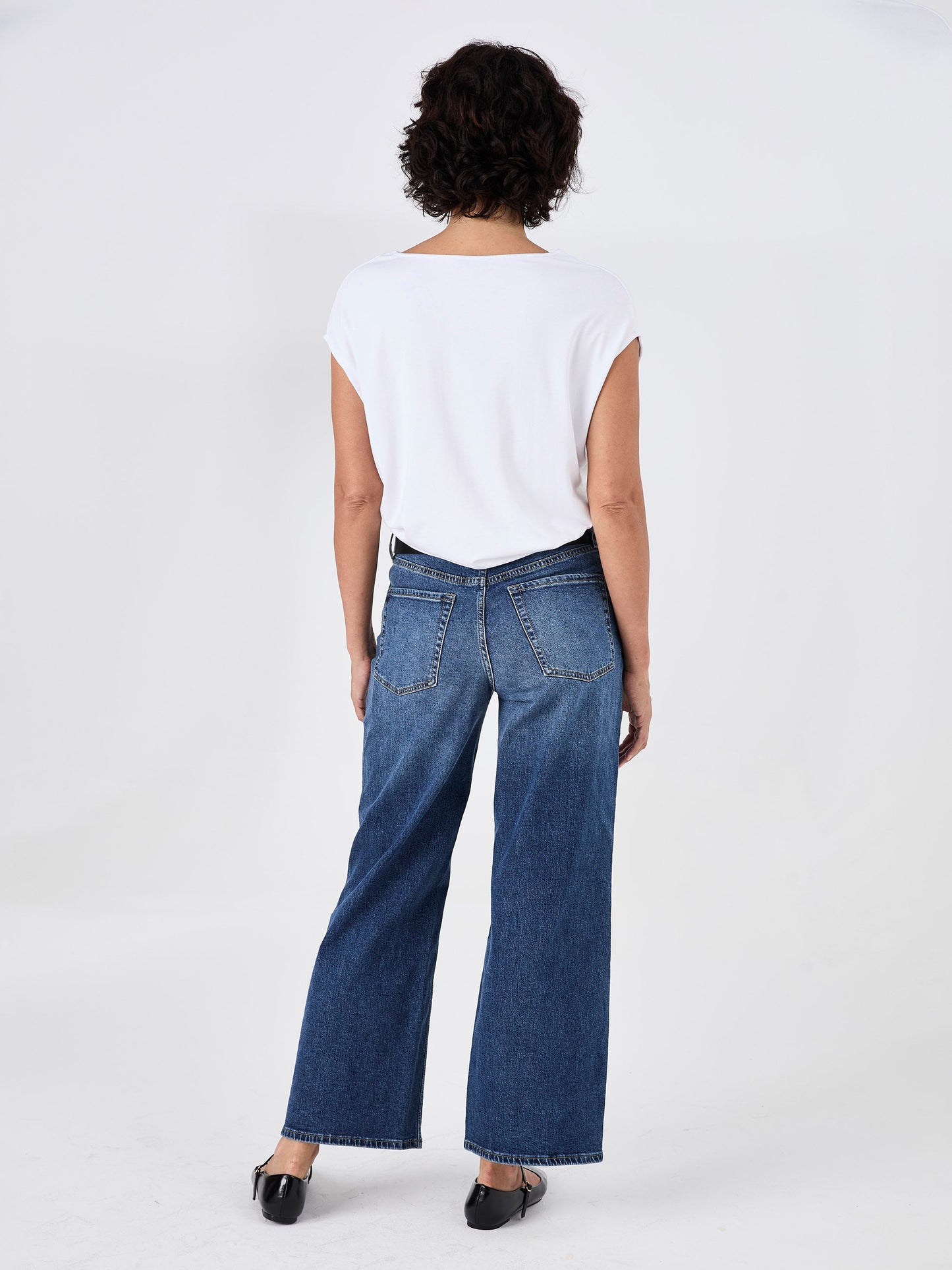 Modal Luxe Layer Tee - White