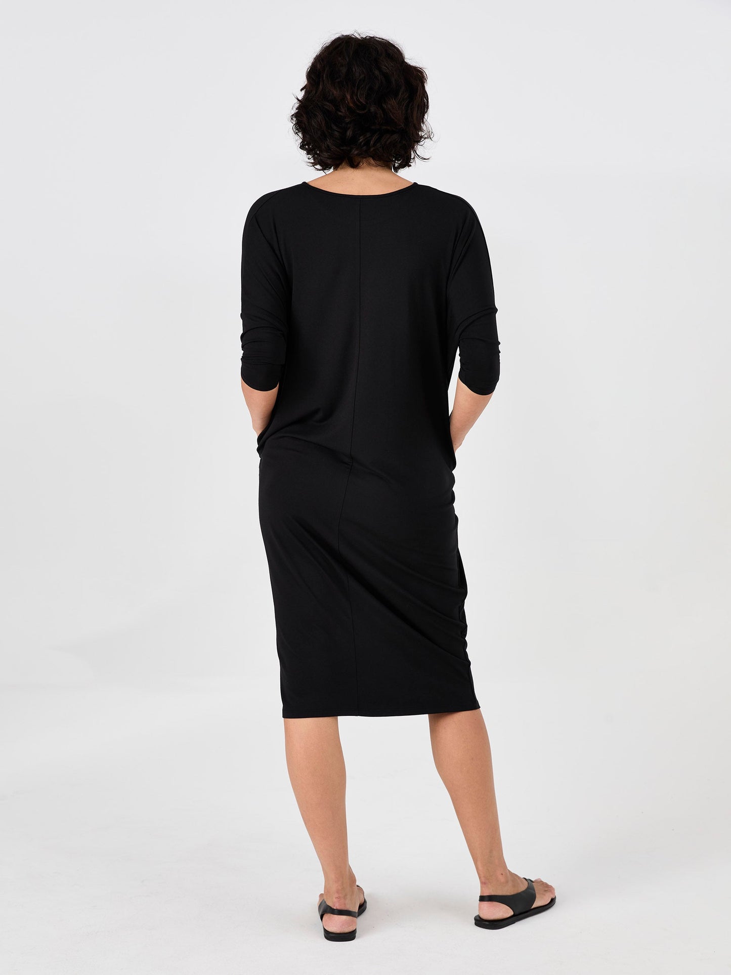 Easy Flow Dress - Black