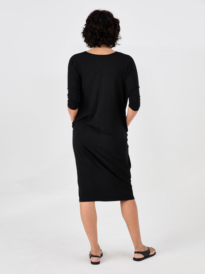 Easy Flow Dress - Black