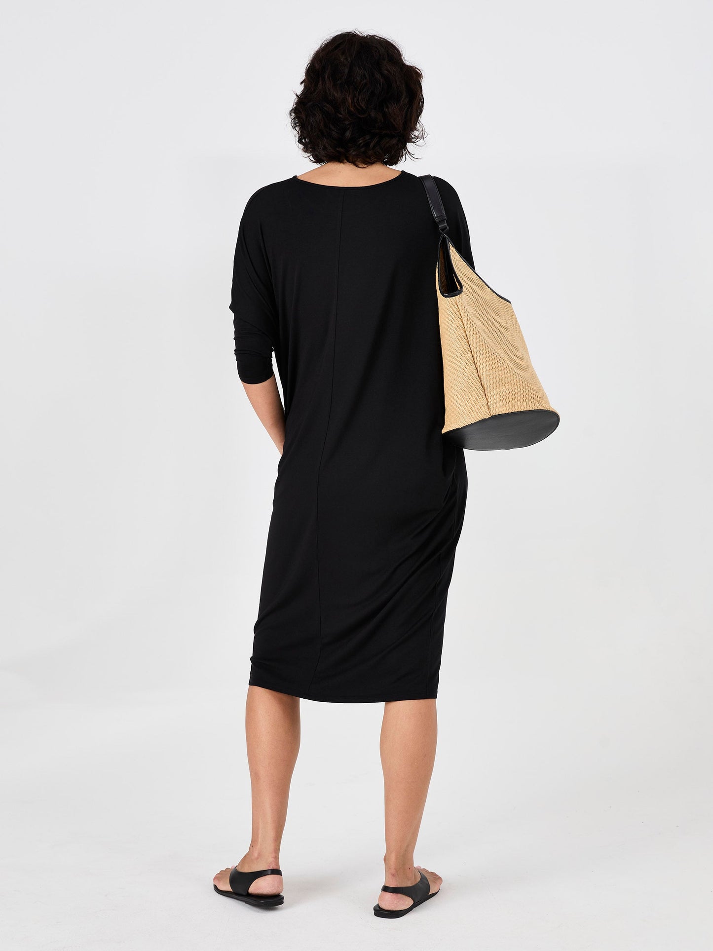 Easy Flow Dress - Black