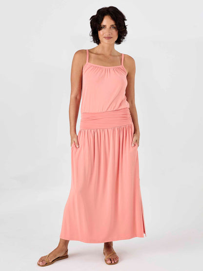 Imogen Dress - Apricot