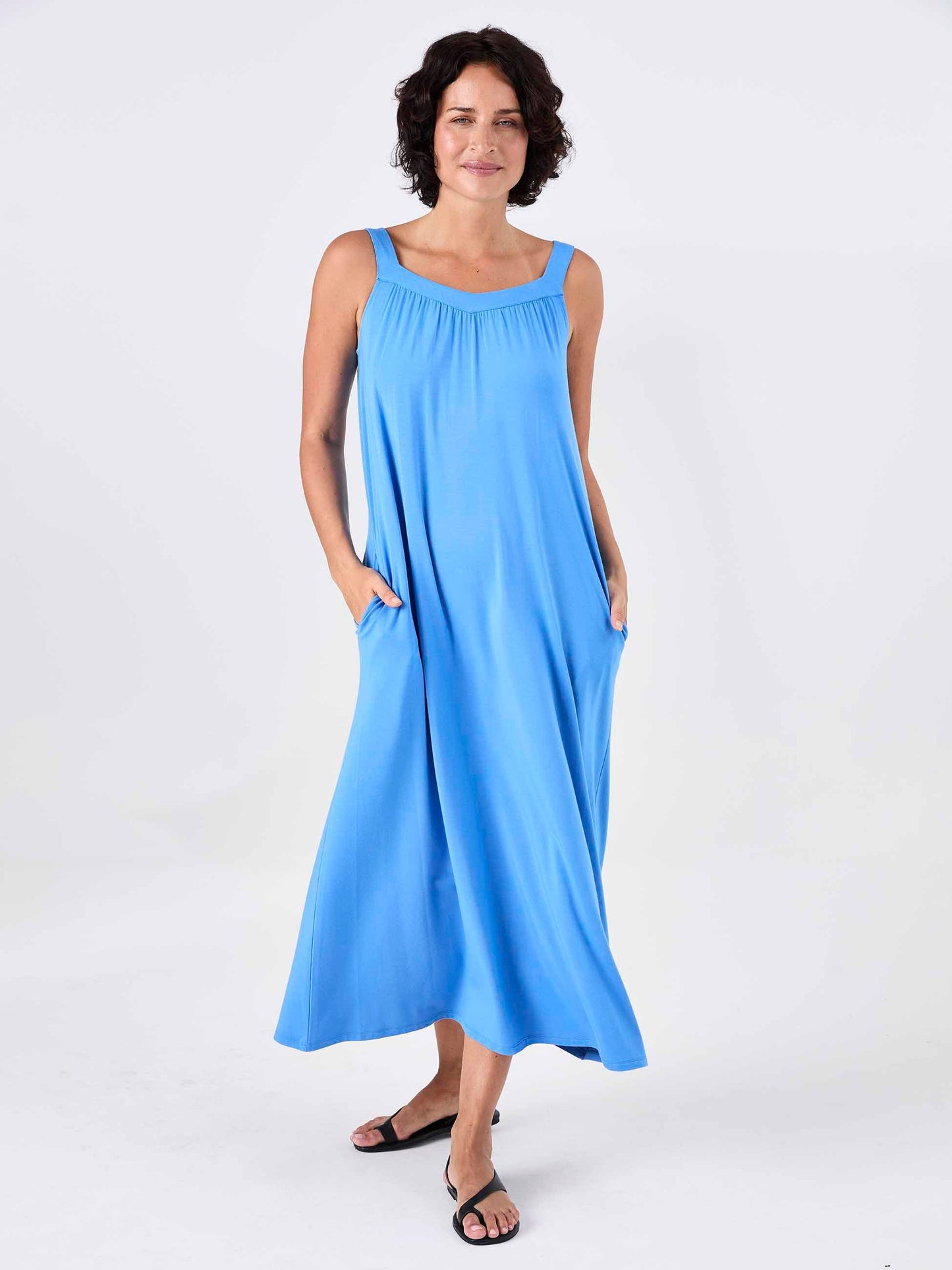 Haze Dress - Cobalt
