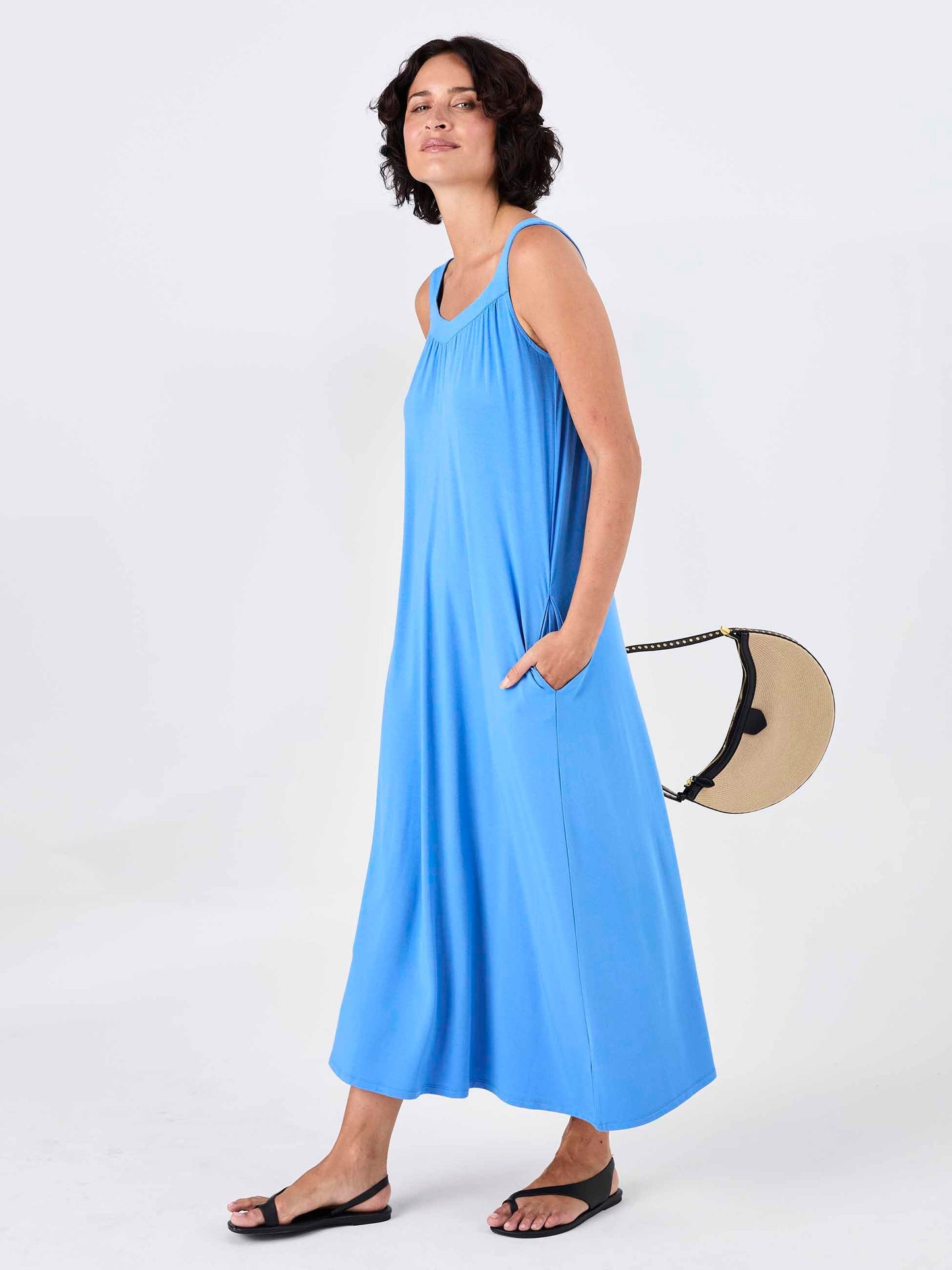 Haze Dress - Cobalt