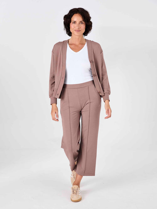 Suit Up Athleisure Pant - Taupe