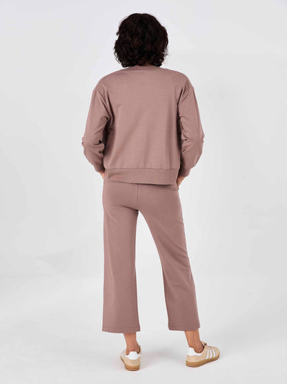 Suit Up Athleisure Pant - Taupe
