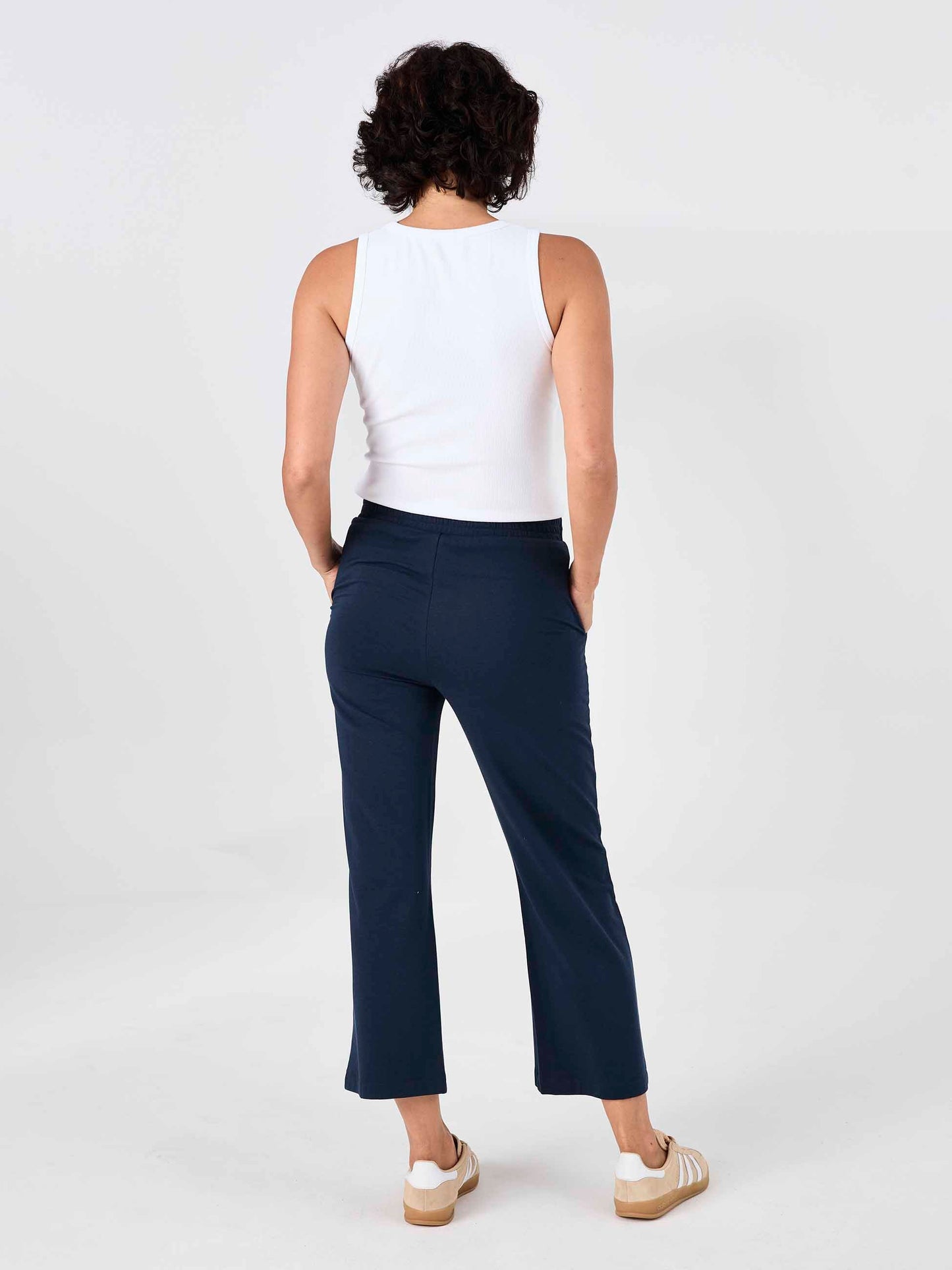Suit Up Athleisure Pant - Navy