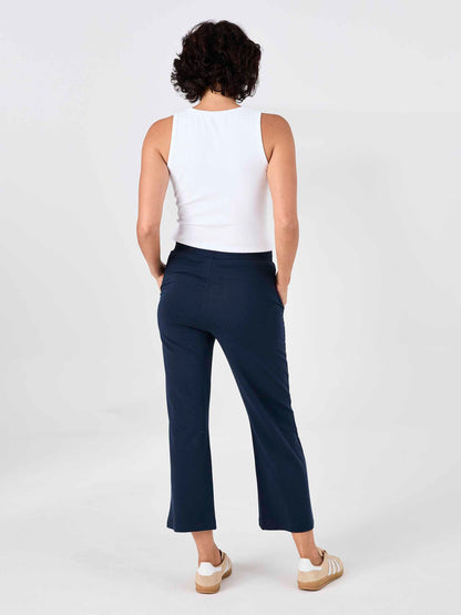 Suit Up Athleisure Pant - Navy