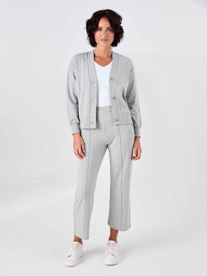 Suit Up Athleisure Pant - Grey Marl