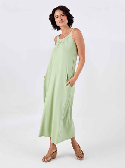 Haze Dress - Matcha Green