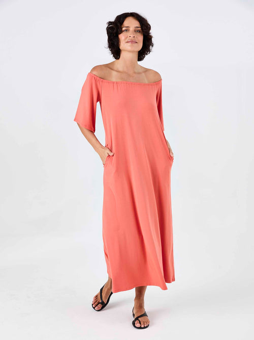 Arabella Dress - Burnt Sienna