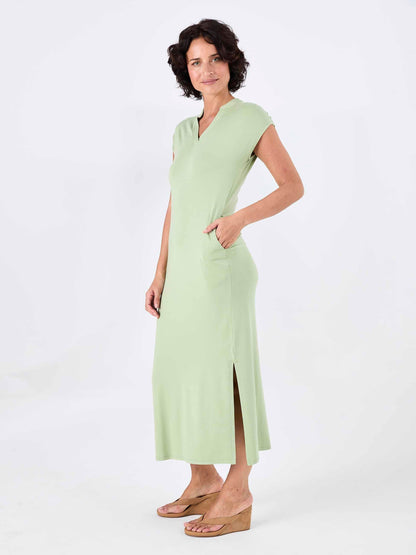 Alba Dress - Matcha Green
