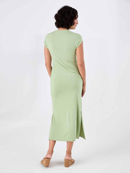 Alba Dress - Matcha Green