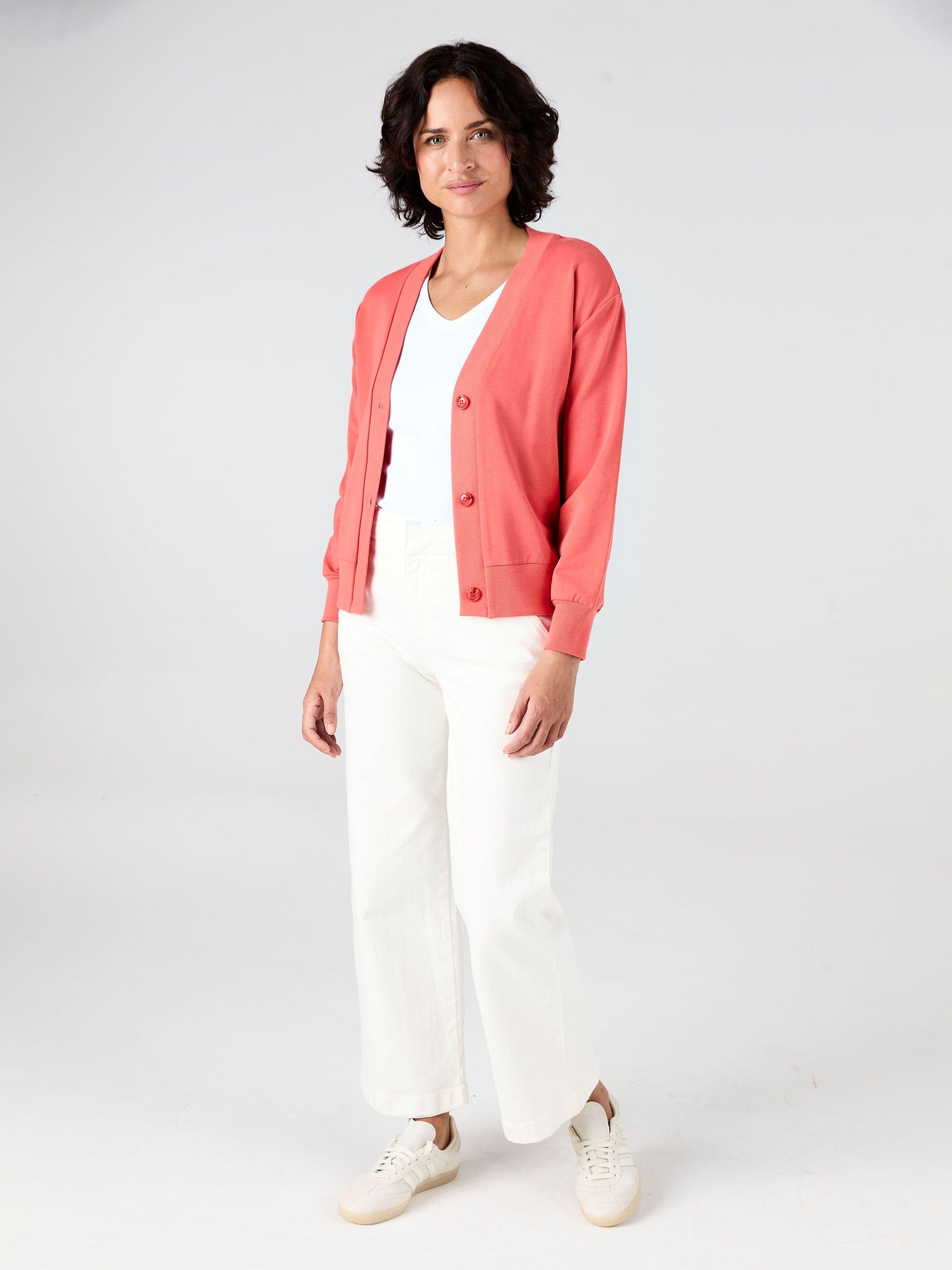 Leighton Sweat Top - Burnt Sienna