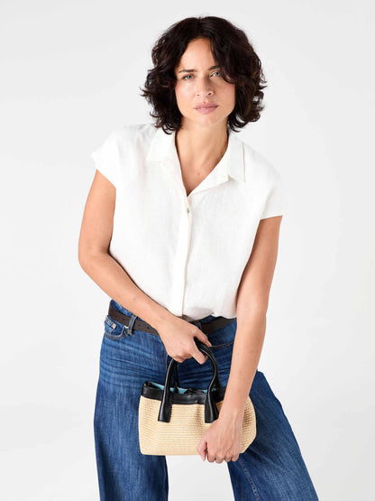 Laurel Linen Shirt White
