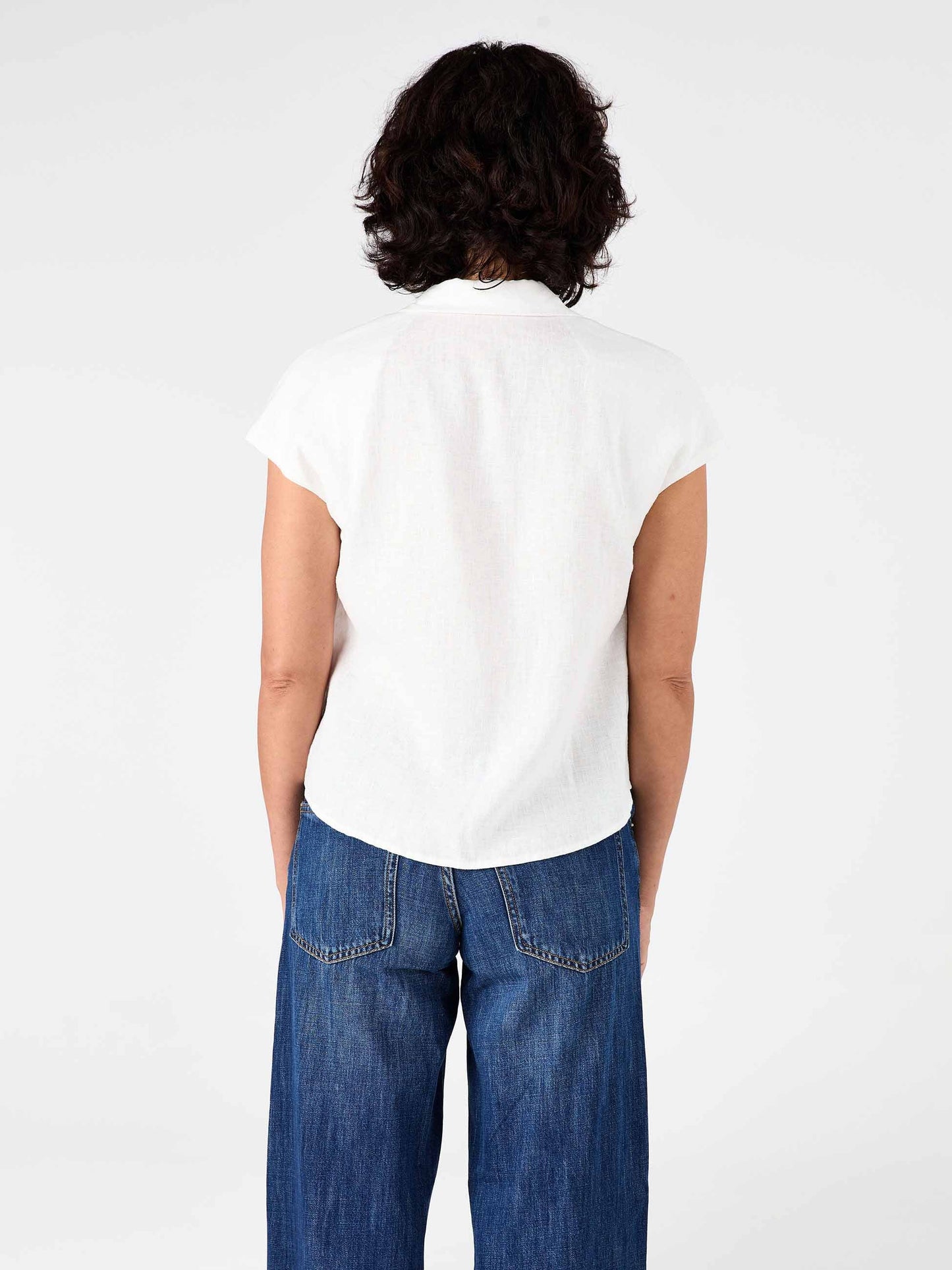 Laurel Linen Shirt White