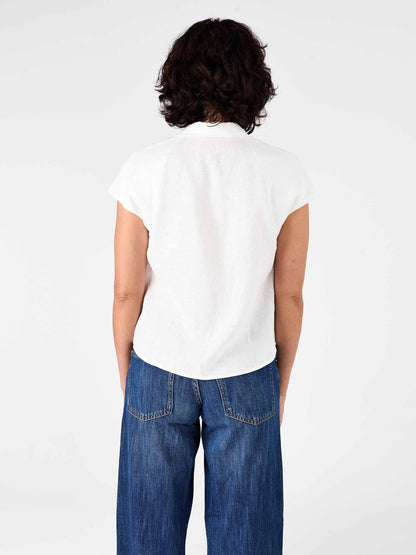 Laurel Linen Shirt White