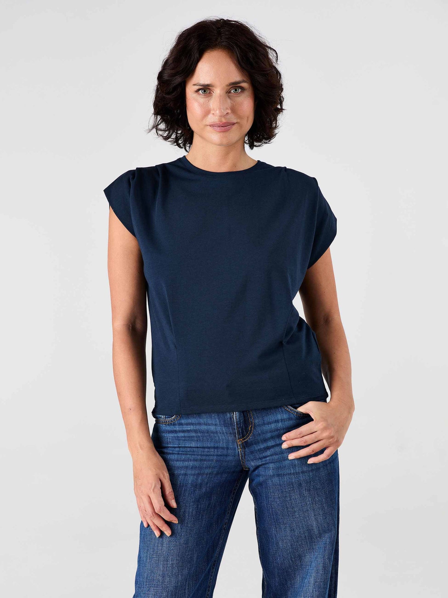 Calypso Top - Navy