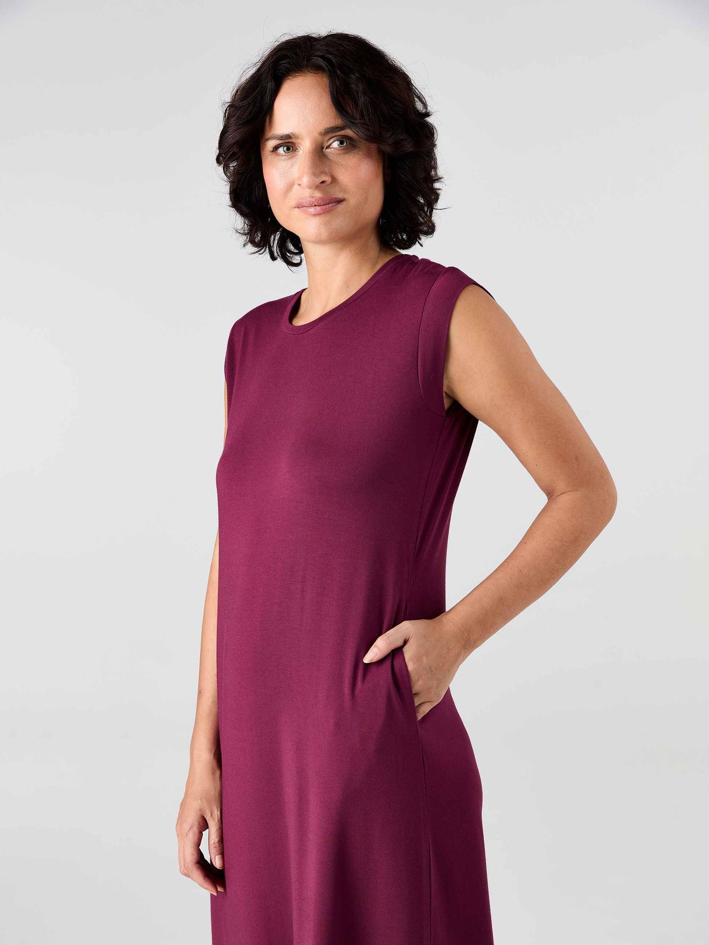 Roxy Maxi  Dress - Ruby