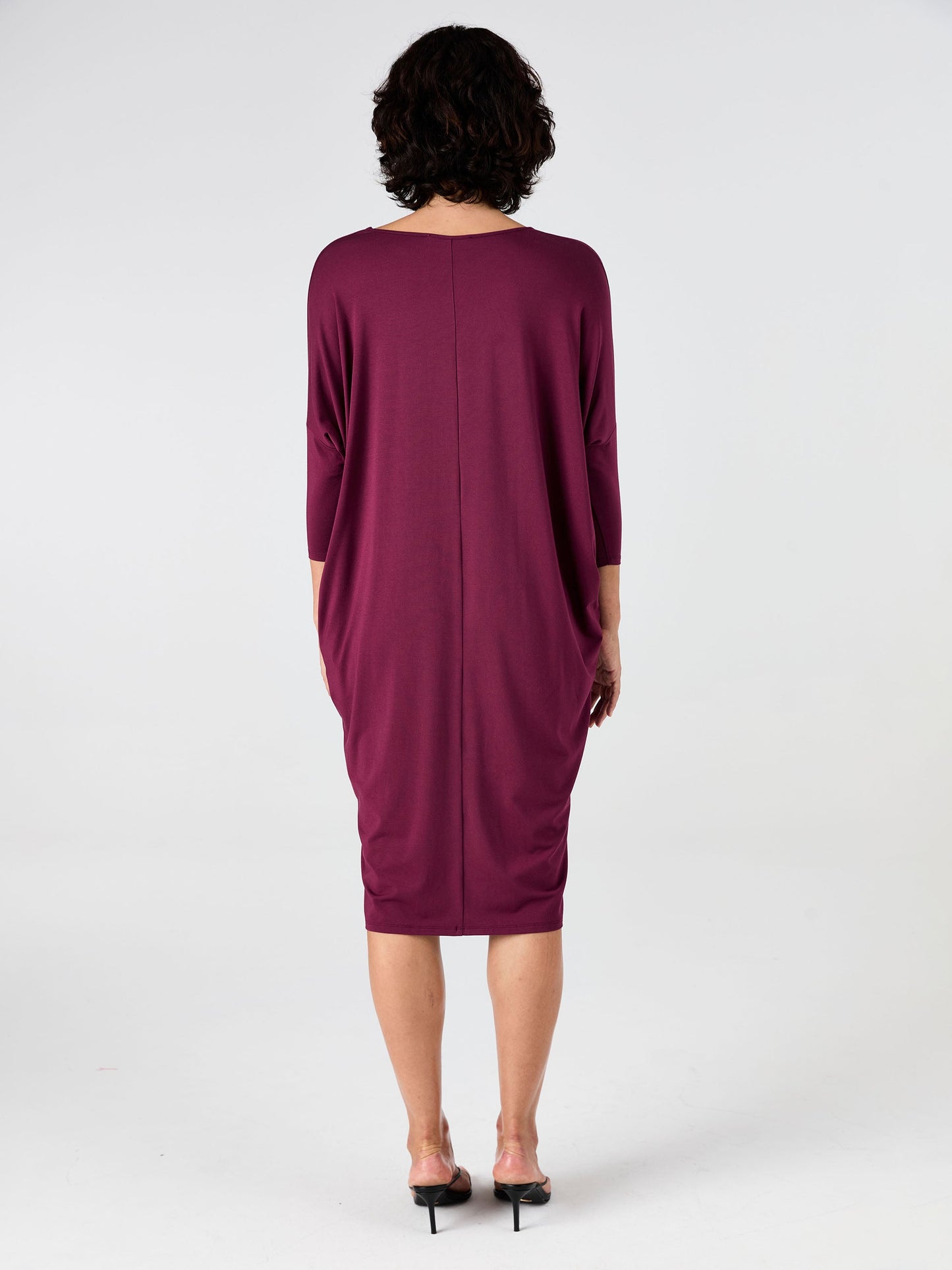 Easy Flow Dress - Ruby