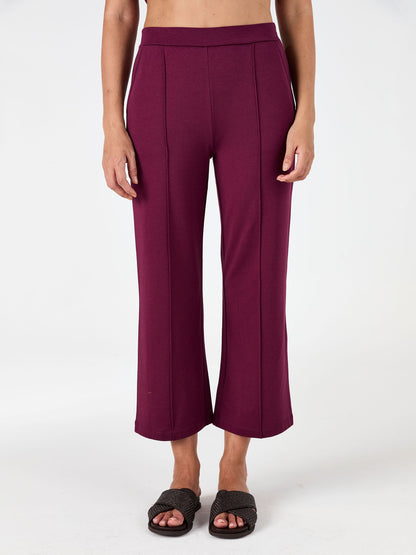 Tapered Sweat Pant - Ruby