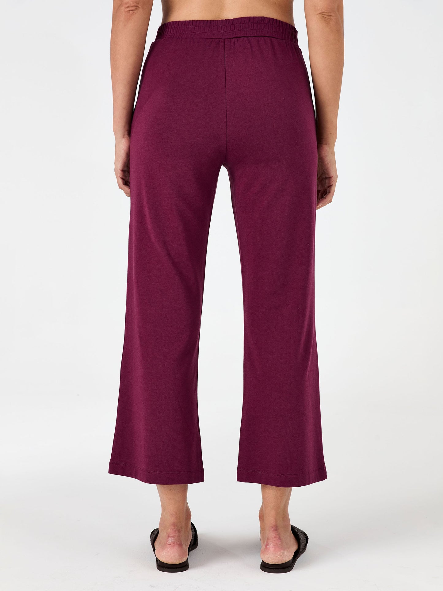 Tapered Sweat Pant - Ruby