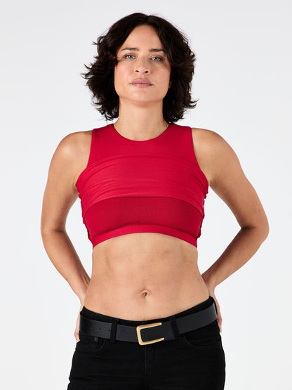 Bruna Tank - Cherry