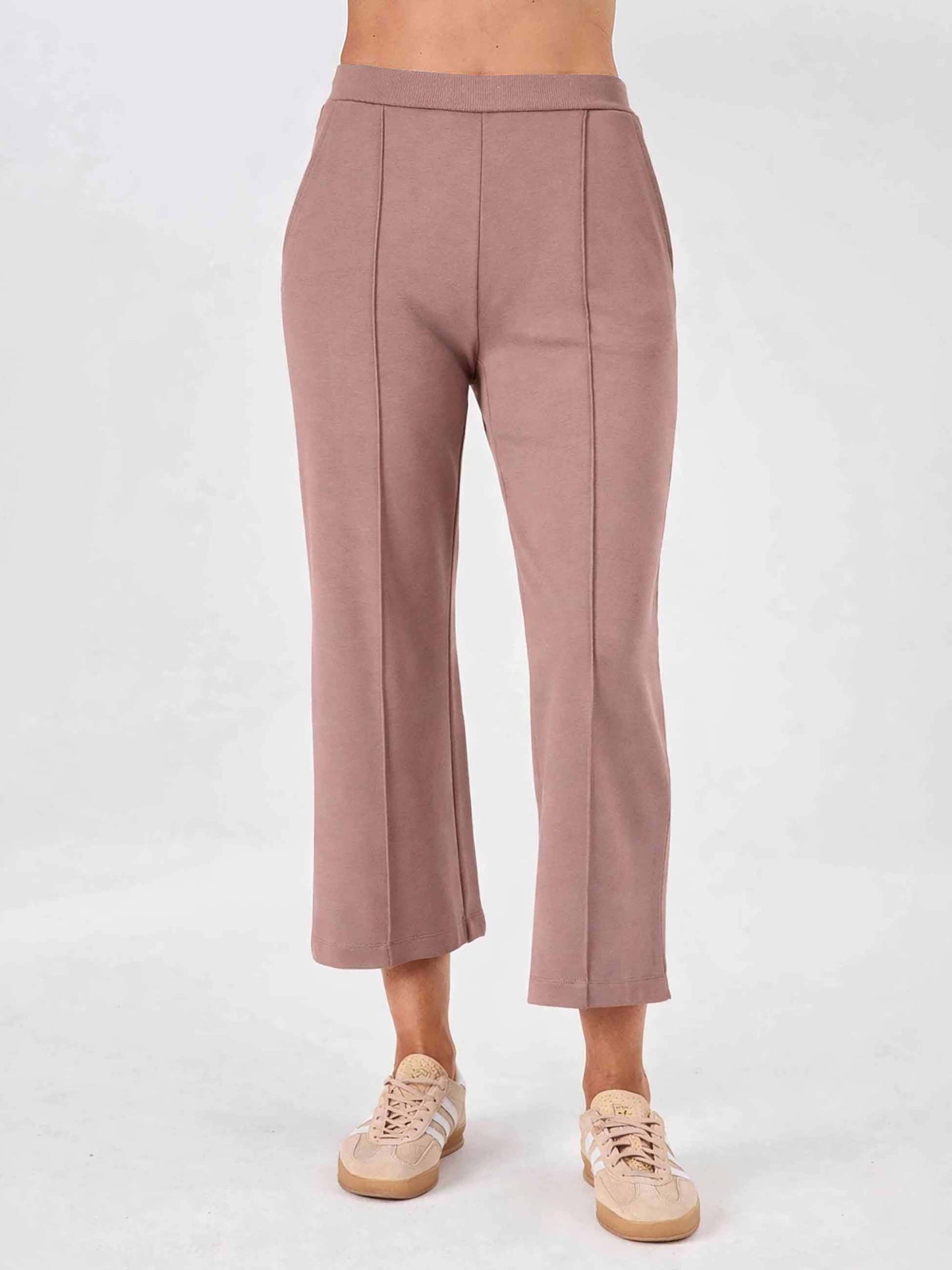 Suit Up Athleisure Pant - Taupe