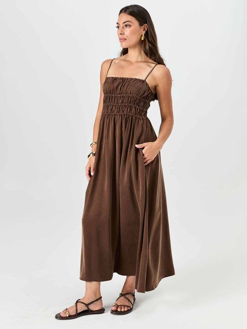 Luna Dress - Mocha