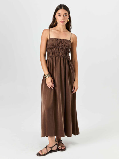 Luna Dress - Mocha