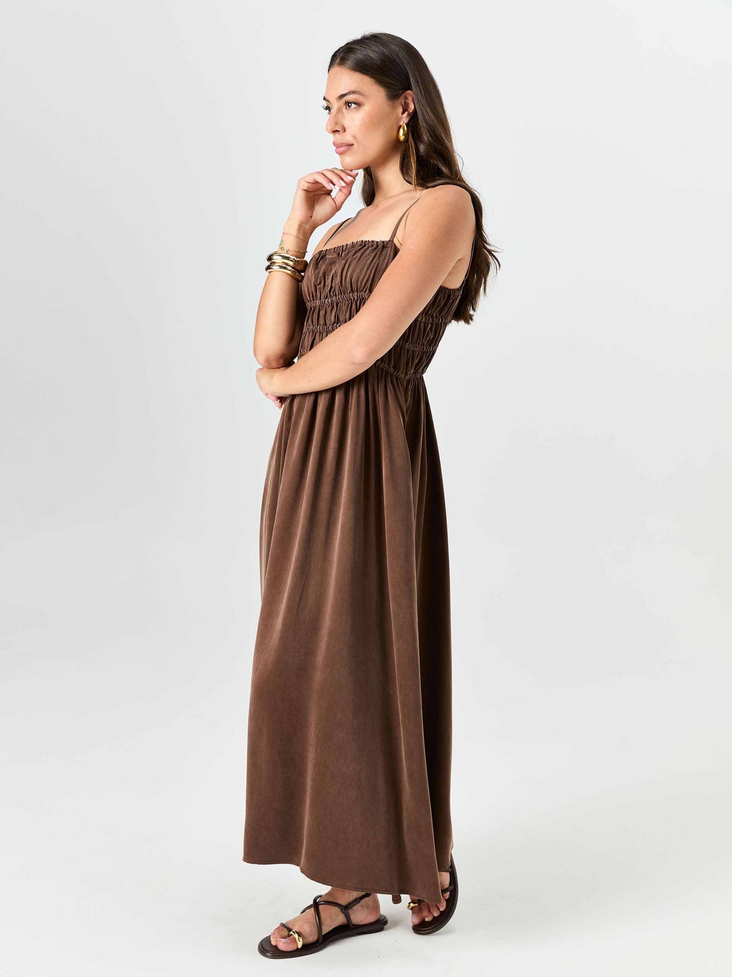Luna Dress - Mocha