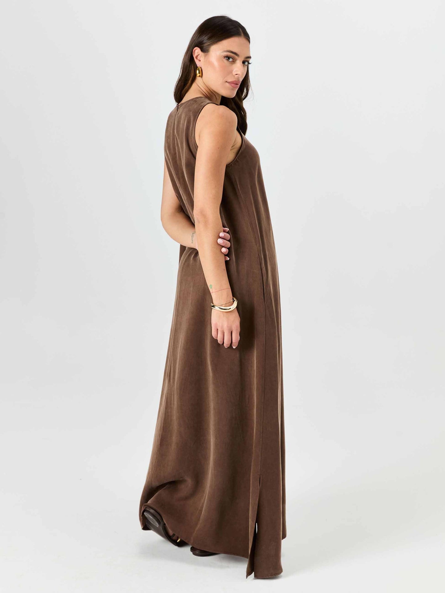 Elina Dress - Mocha