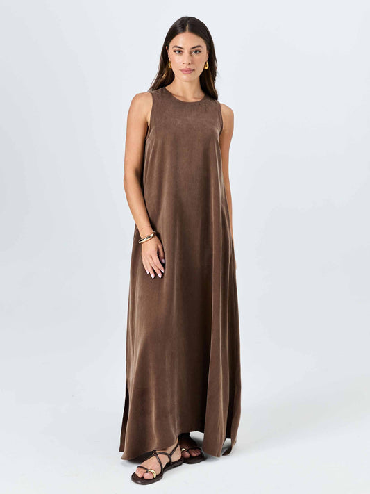 Elina Dress - Mocha