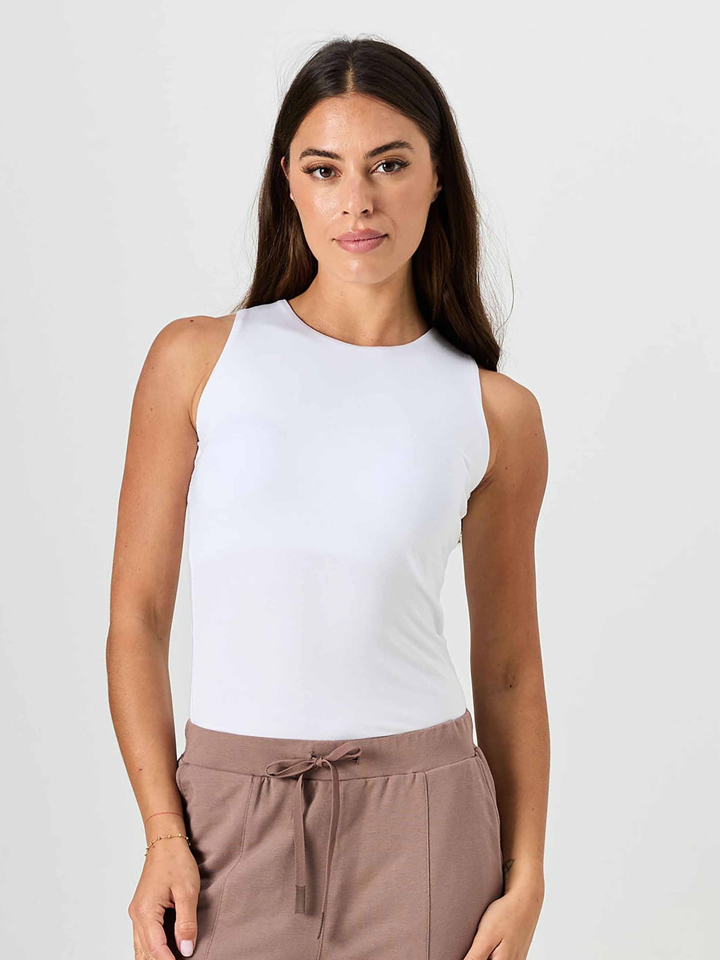 Bruna Tank - White