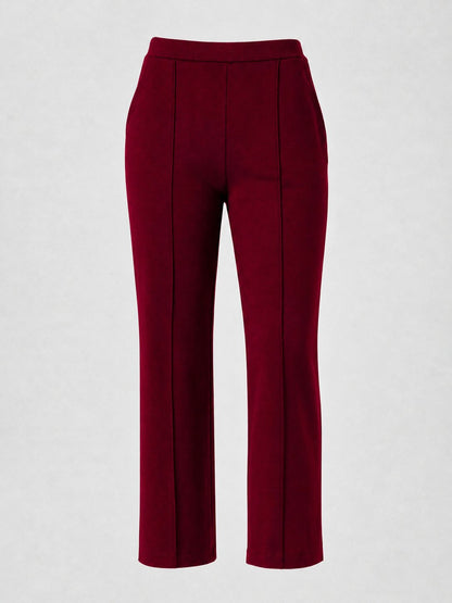 Tapered Sweat Pant - Sangria