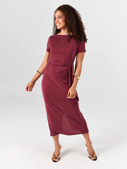 Bobbie Dress - Sangria