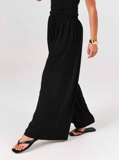 Rose Modal Pant - Black