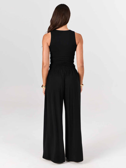Rose Modal Pant - Black