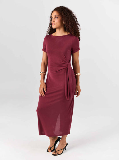 Bobbie Dress - Sangria