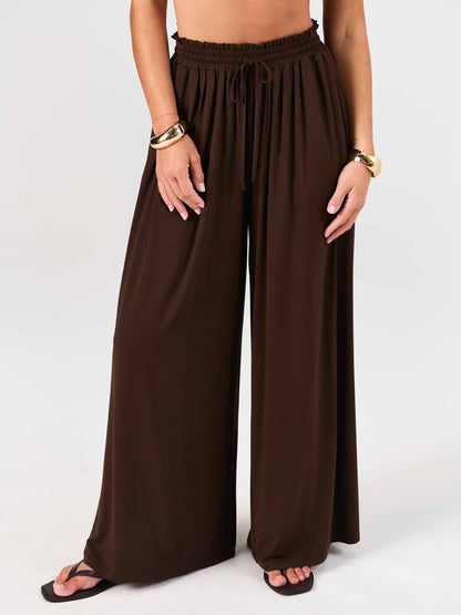 Rose Modal Pant - Coffee Bean