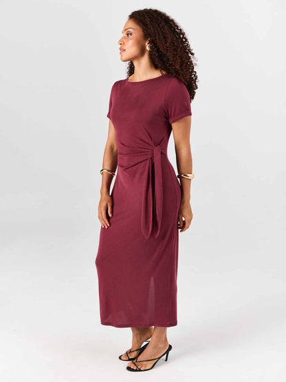Bobbie Dress - Sangria
