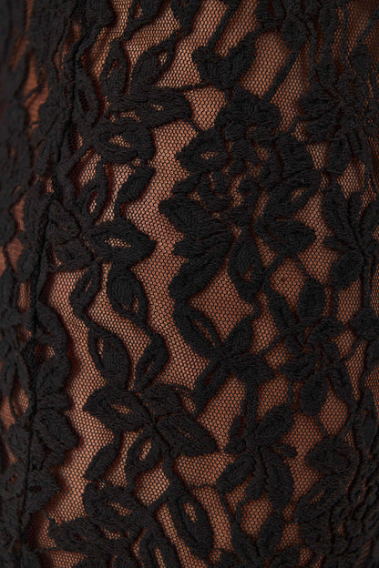 Chantelle Lace Pant - Black