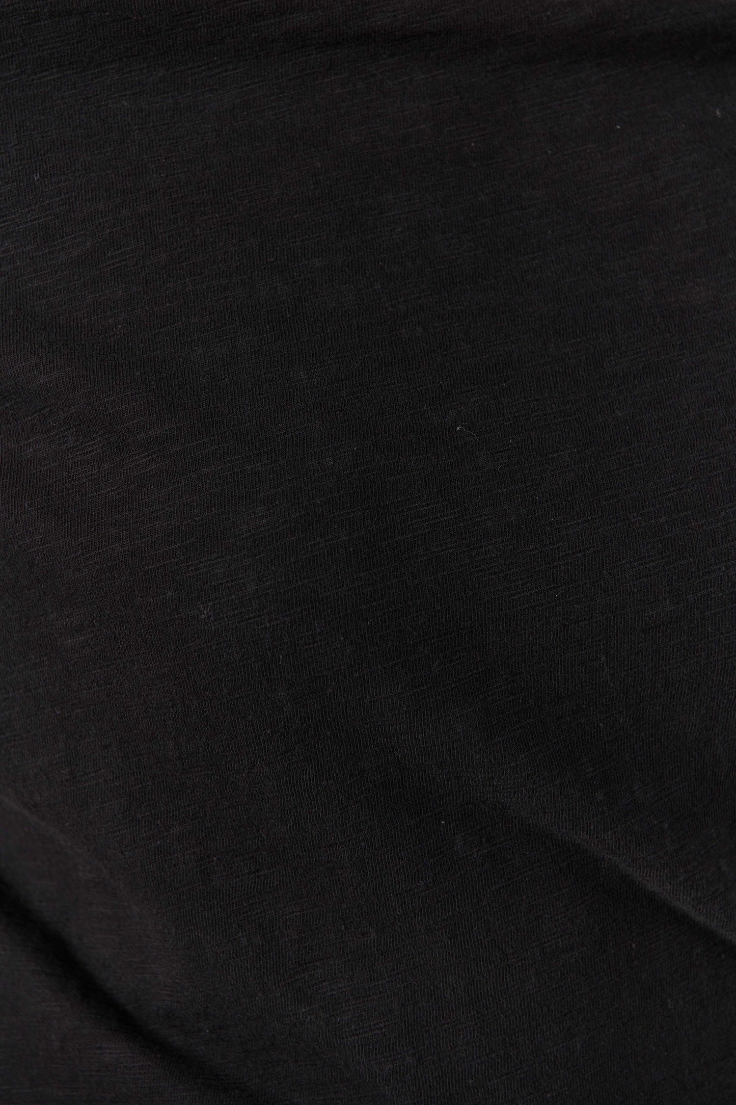 Textured Slub Lounge Pant - Black