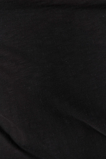Textured Slub Lounge Pant - Black