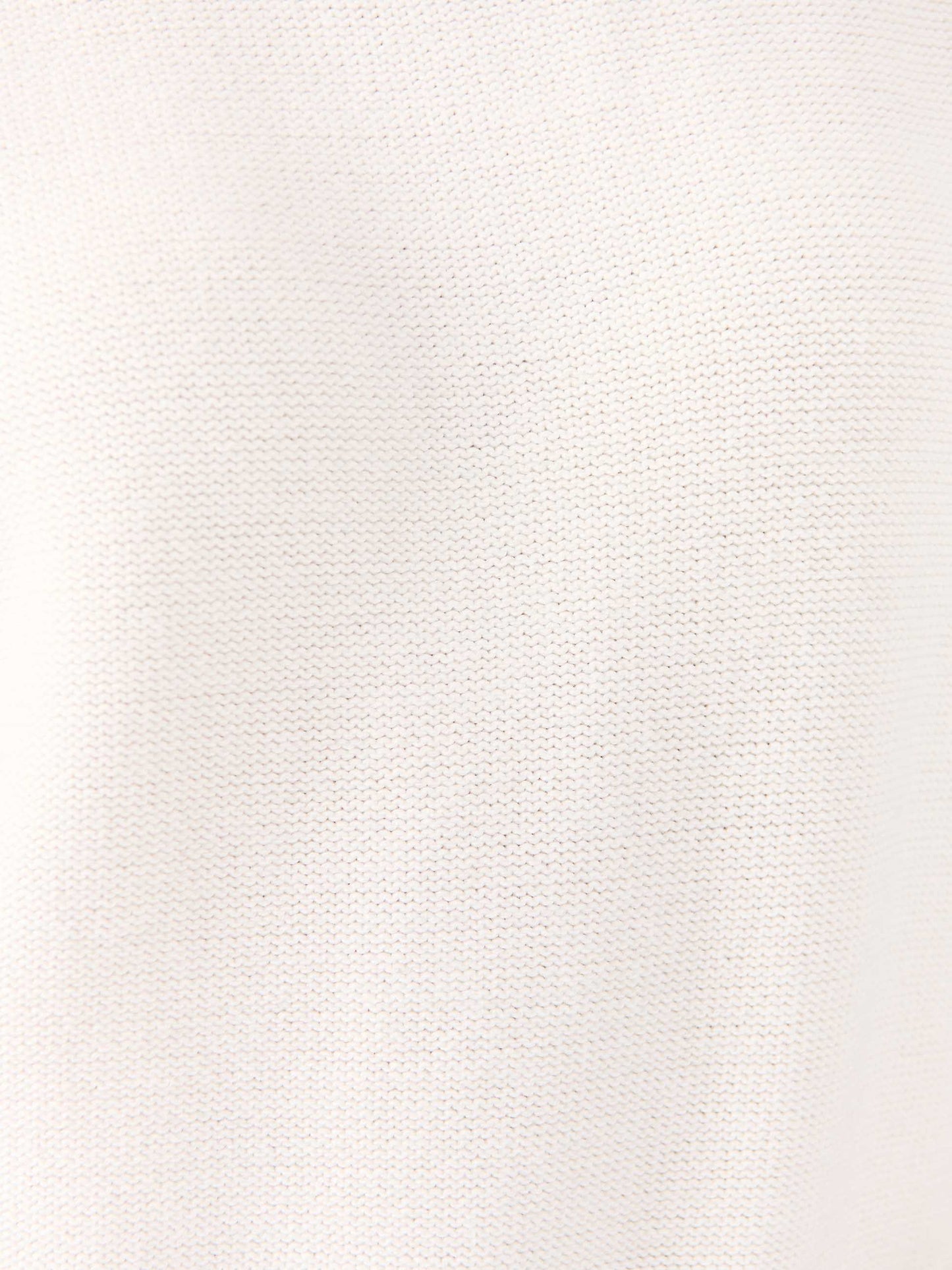 Lee Cotton Knit Vest- Soft White